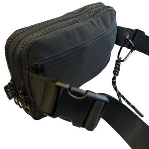 Iris & Rainbow Stylish Black Fanny Pack